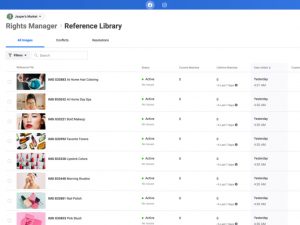 Facebook Rights Manager for Images